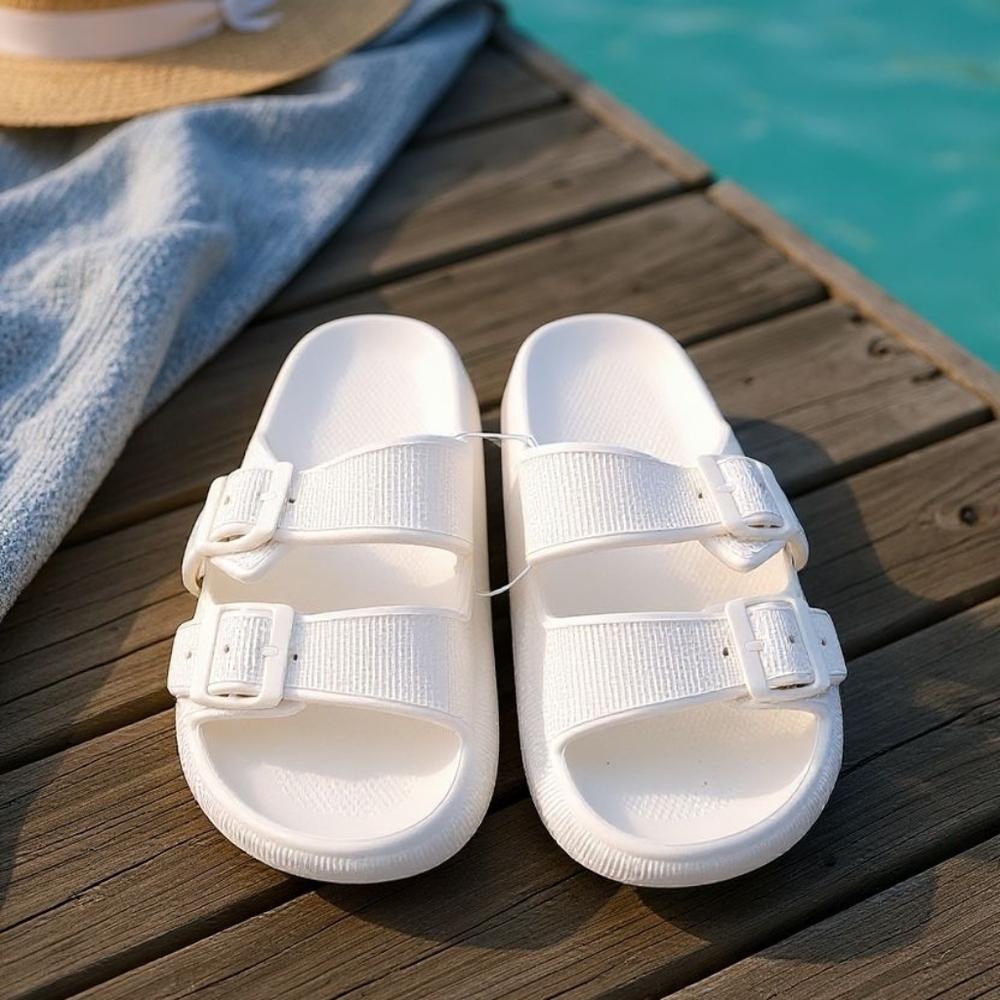Cloud Slides White Size 40-41